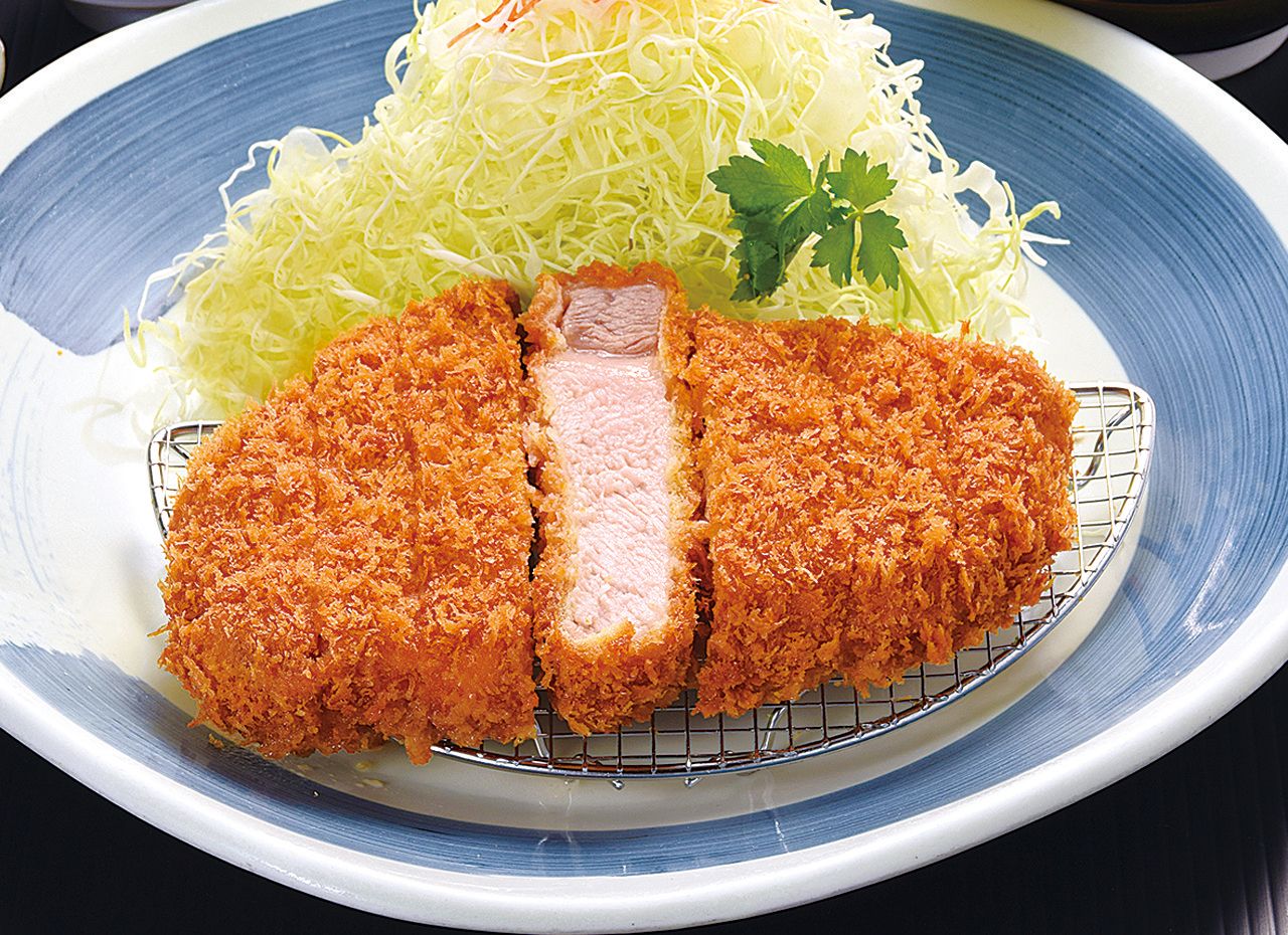 ジャンボロースかつ定食