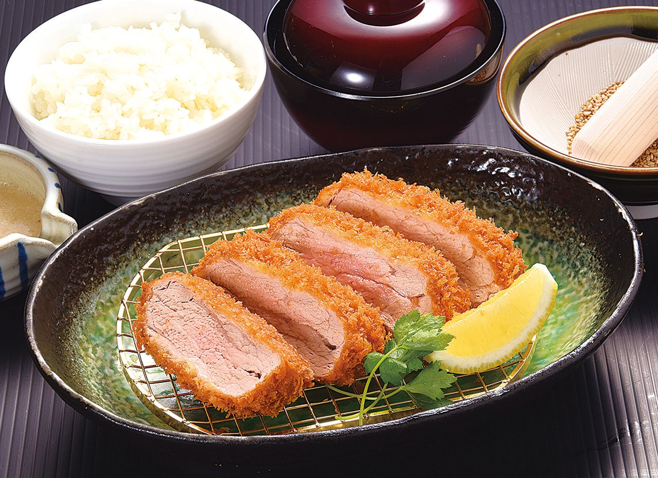 厚切りヒレかつ定食