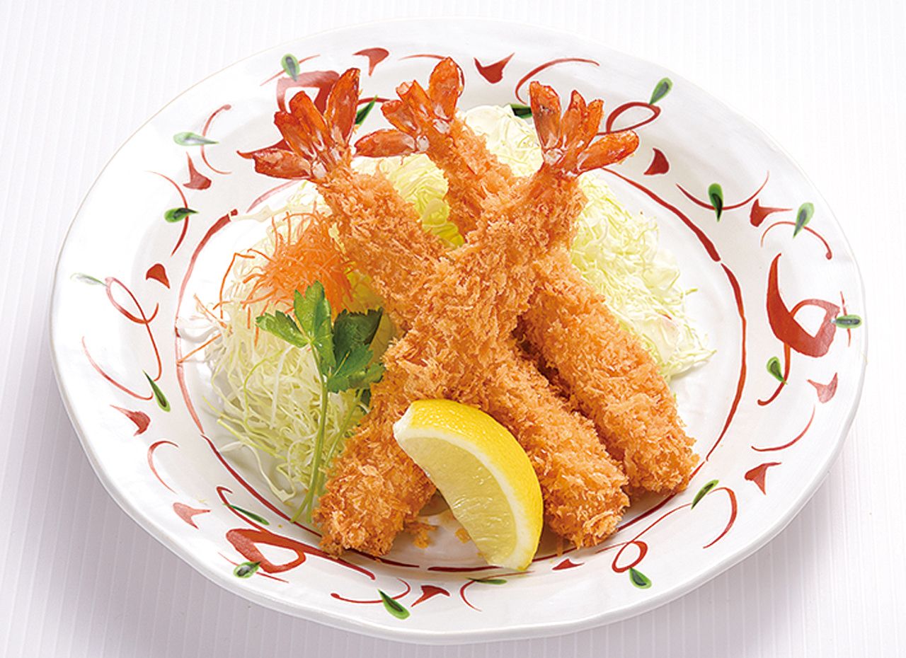 海老フライ定食