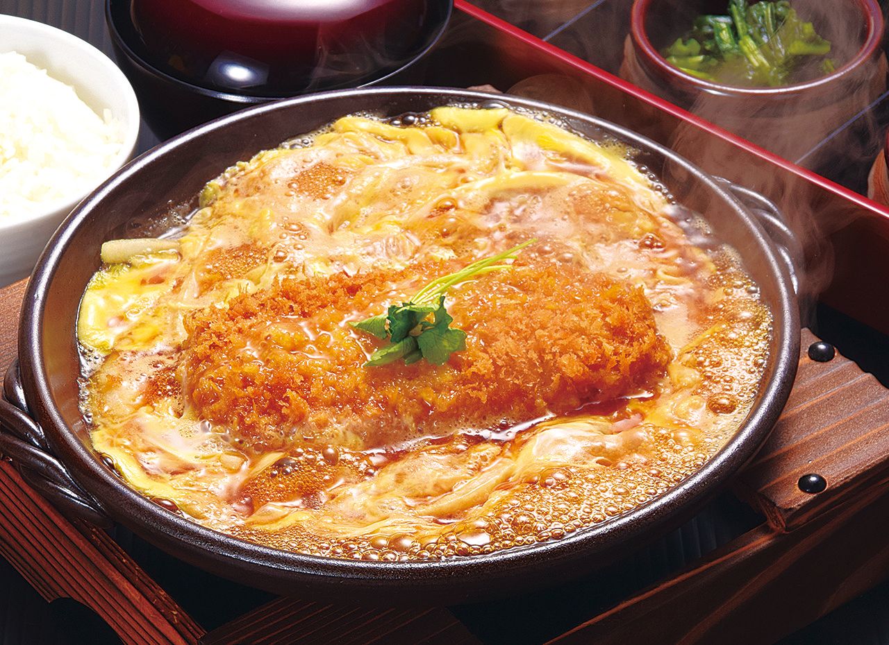 ロースかつ鍋定食