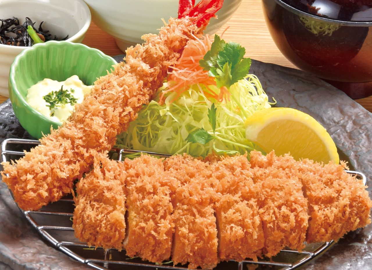 満腹ロース定食
