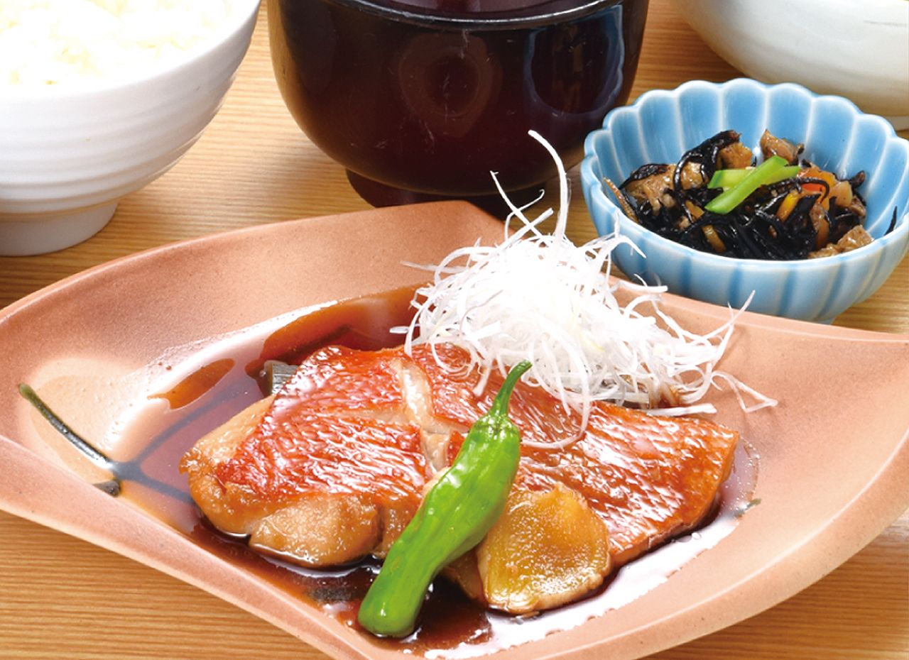 煮魚ランチ