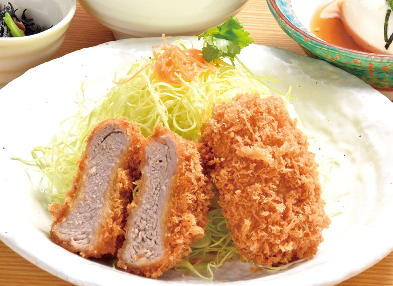 ヒレ&カニクリームコロッケ