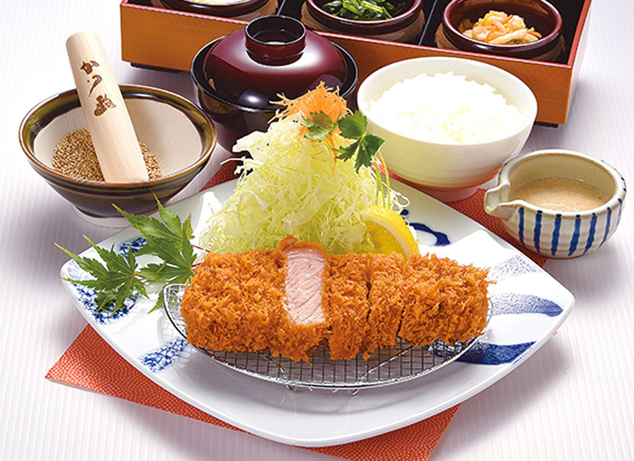 ふじの国ポーク ロースかつ定食
