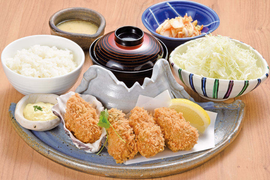 牡蛎フライ定食
